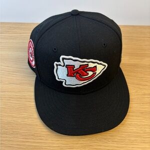 Kansas‎ City Chiefs New Era Black 9FIFTY Cap